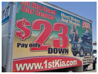Side of the Truck Advertising